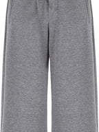 fano Fleece Lined Breathable Sport Straight Leg Women Heather Gray Sweatpants