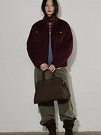 Lofi choose High Waist Chunky Stripe Office Ready Women Light Gray Wide Leg Pants