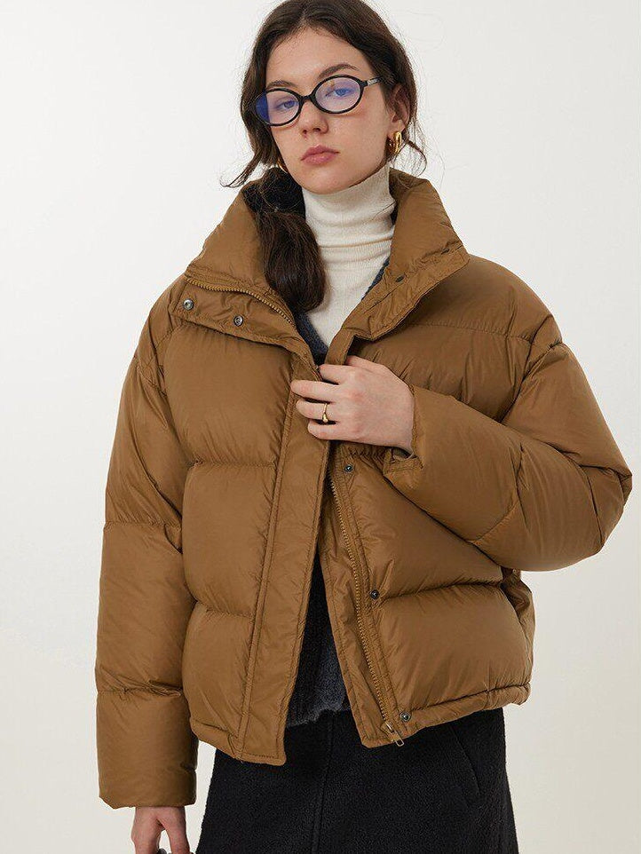 fano Light 150G 90 Percent White Duck Down Commuter Stand Collar Zipper Down Jackets