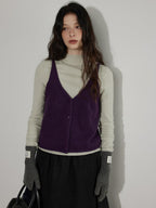 Lofi choose Cozy Modal Wool Blend Polka Dot Turtleneck Loose Fit Women Office Knit Sweaters