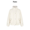 fano_Warm_90%_White_Duck_Down_Straight_Fit_Korean_Turn_Collar_Women_Down_Jackets_MISSTT
