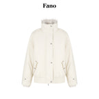 fano_Warm_90%_White_Duck_Down_Straight_Fit_Korean_Turn_Collar_Women_Down_Jackets_MISSTT