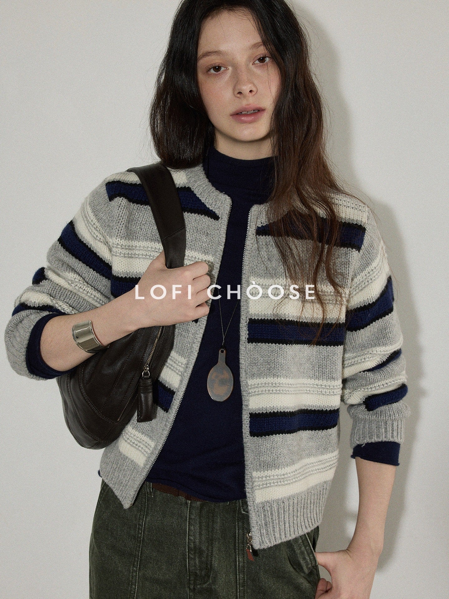 Lofi_choose_Soft_Wool_Blend_Commuter_Loose_Fit_Colorblock_Zip_Knit_For_Women_Cardigans_MISSTT