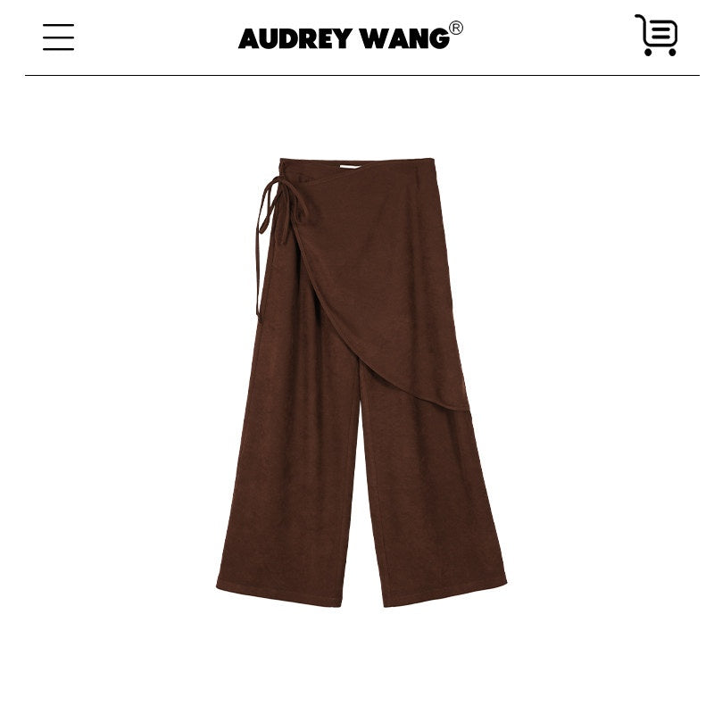 audreyyang_Comfort_Stretch_Asymmetric_Minimalist_High_Waist_Loose_Fit_Women_Straight_Pants_MISSTT