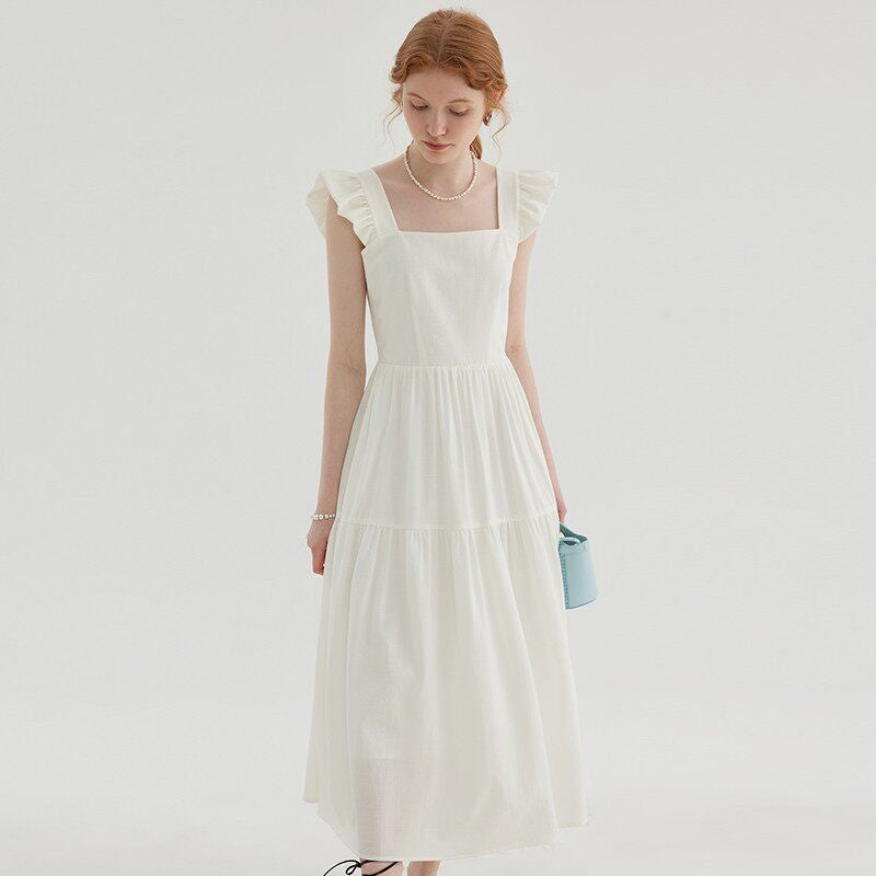 fano_High_Waist_Ruffle_A_Line_Square_Neck_Office_Casual_Maxi_Dresses_MISSTT