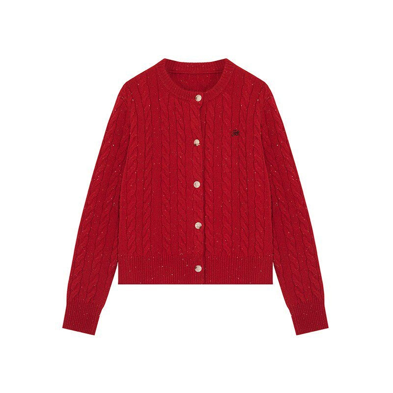 fano_Pure_Lambswool_Minimal_Commuter_Low_Round_Neck_Button_Knitwear_Women_Cardigans_MISSTT