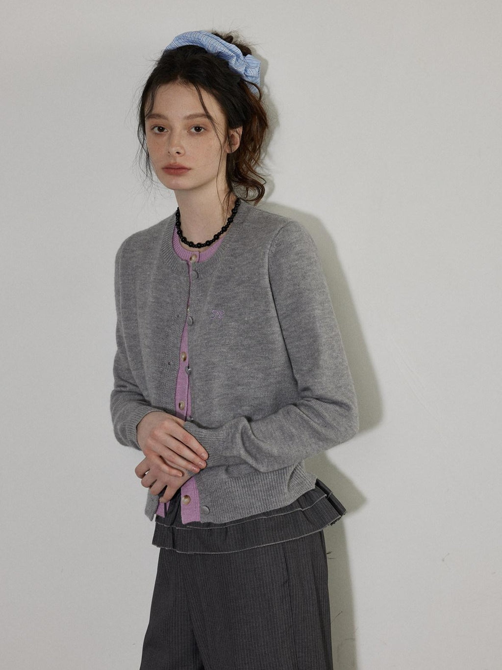 Lofi choose Cozy Lightweight Loose Fit Long Sleeve Office Women Knitwear Cardigans