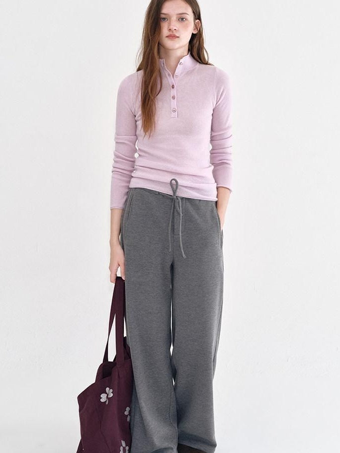 fano Fleece Lined Breathable Sport Straight Leg Women Heather Gray Sweatpants