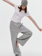 fano Breathable Cotton Lyocell Slim Cropped Korean Womens White Short Sleeve T-Shirts