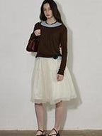 Lofi choose Breathable Oversized Commuter Office Top Green Brown Long Sleeve T-Shirts