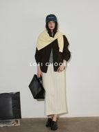 Lofi choose Zip Front Loose Fit Commuter Office Long Sleeve Dark Brown Women Cropped Jackets