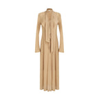unspoken_Breathable_High_Waist_Sash_V-neck_Aline_Longsleeve_Office_Polyester_Maxi_Dresses_MISSTT