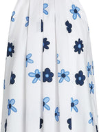 fano Floral Print Cotton Halter Loose Fit Office Casual Pullover Camisoles