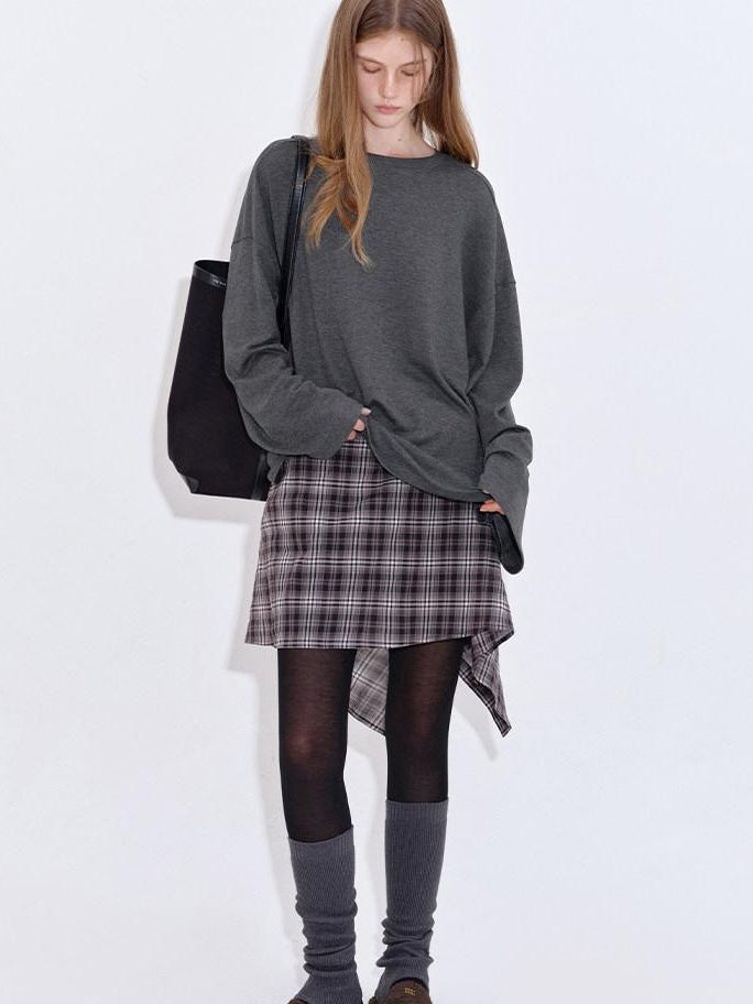 fano Soft Breathable Cotton Blend Minimal High Tube Women Casual Everyday Socks