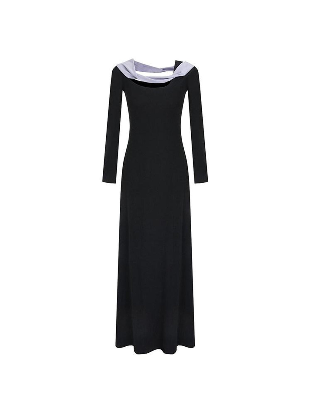 unspoken Tencel High Waist Asymmetrical Off Shoulder A Line Knit Women Maxi Dresses