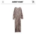 audreyyang_Soft_100%_Polyester_Cinched_Waist_Long_Sleeve_Floral_Women_Maxi_Dresses_MISSTT