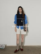 Lofi choose Pure Cotton Loose Fit Commuter Long Sleeve Collared Button Women Casual Shirts