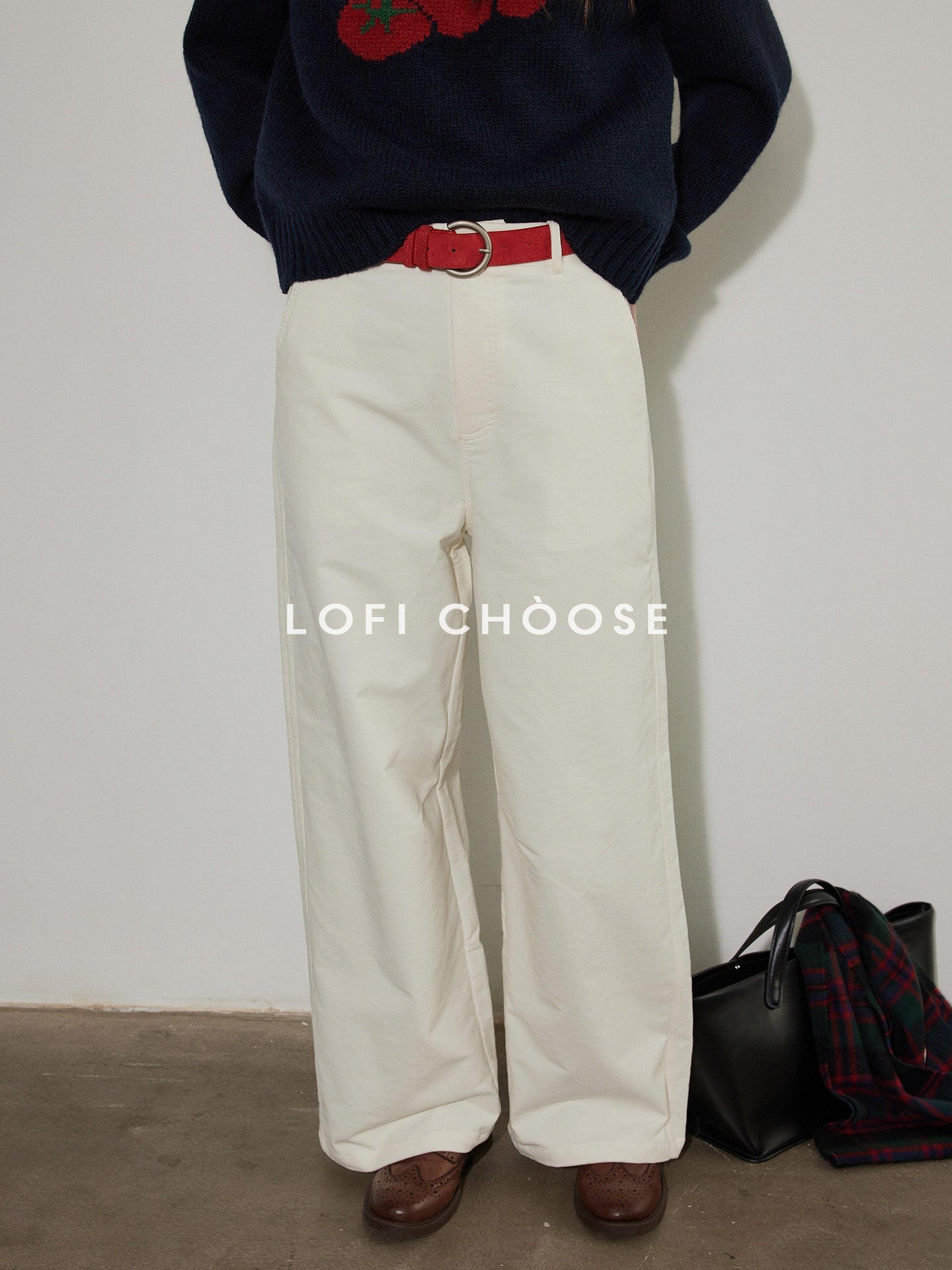 Lofi_choose_High_Waist_Casual_Zipper_Fly_Cotton_Blend_Women_Beige_Brown_Wide_Leg_Pants_MISSTT