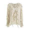 unspoken_Breathable_Soft_Minimalist_Commuter_Loose_Bell_Sleeve_V-neck_Office_Blouses_MISSTT