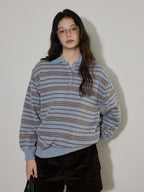 Lofi choose High Waist Vintage Striped Wide Leg Womens Rust Brown Casual Chic Mini Shorts