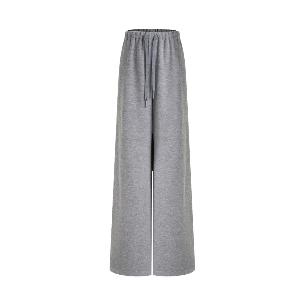 unspoken_Breathable_High_Rise_Tie_Waist_Office_Solid_Light_Gray_Poly_Blend_Wide_Leg_Pants_MISSTT