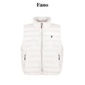 fano_90%_White_Duck_Down_Sleeveless_Straight_Stand_Collar_Zipper_Beige_Down_Jackets_MISSTT