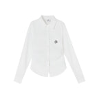 ikyou_Embroidered_Pleat_Slim_Fit_Office_Cotton_Blend_Collared_Long_Sleeve_Blouses_MISSTT
