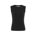 fano_Soft_Pure_Cotton_Slim_Fit_Pullover_Office_Basic_Black_Tank_Tops_MISSTT
