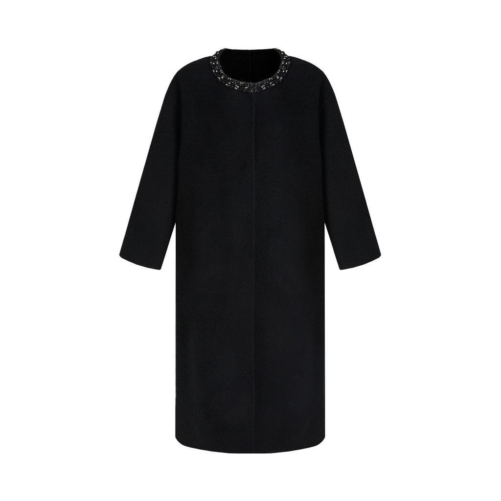 unspoken_Heavyweight_Lambswool_Blend_Minimal_Commuter_Loose_Longline_Black_Wool_Coats_MISSTT