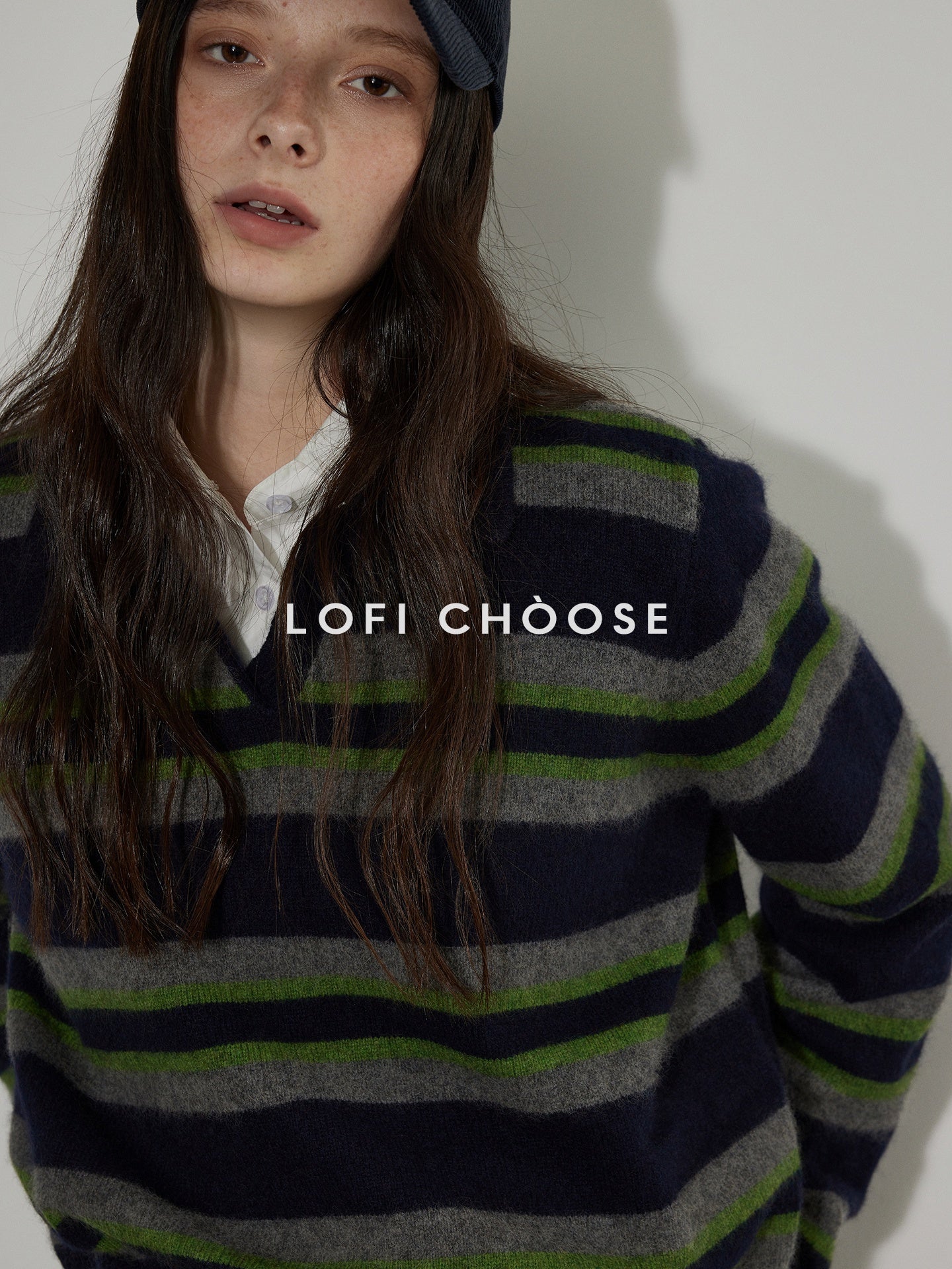 Lofi_choose_Soft_Knitted_Pullover_Commuter_Oversized_Polo_Collar_Striped_Women_Sweaters_MISSTT