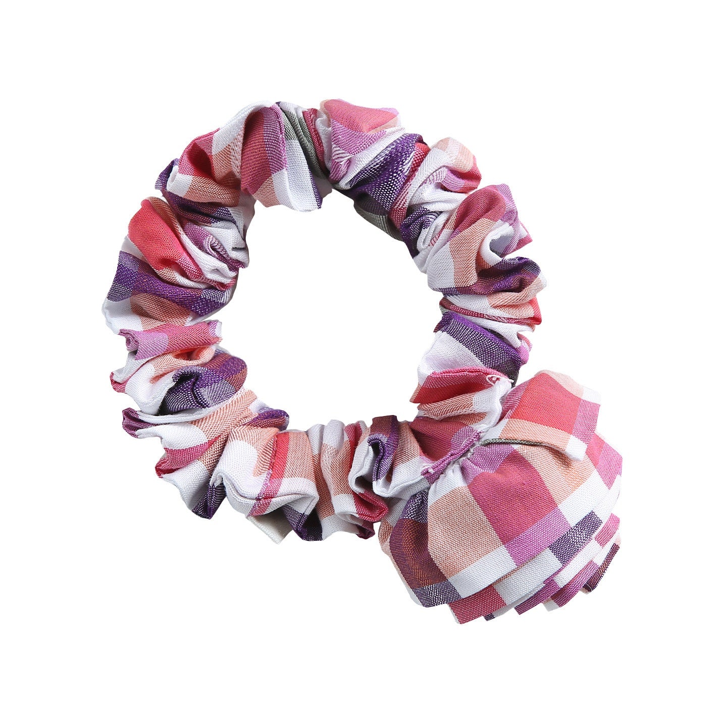 fano_Blue_Stripe_French_Style_For_Women_Cute_Printed_Scrunchie_Hair_Accessories_MISSTT