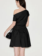 fano Casual Cotton A Line Sleeveless U Neck Loose Waist Everyday Women Midi Dresses