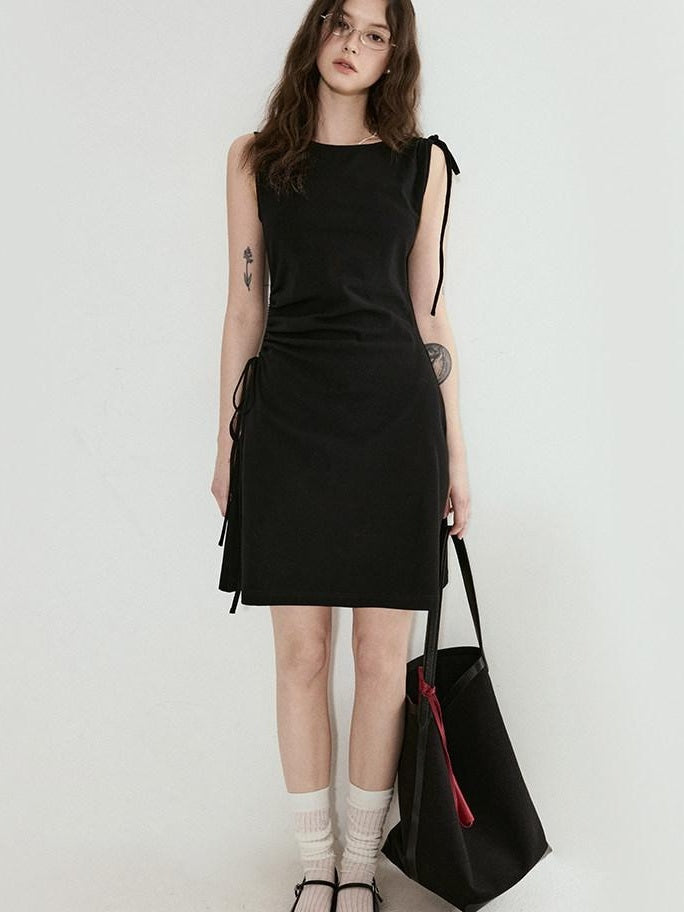 fano Comfort Stretch Cotton A Line Korean Commuter Natural Waist Casual Midi Skirts