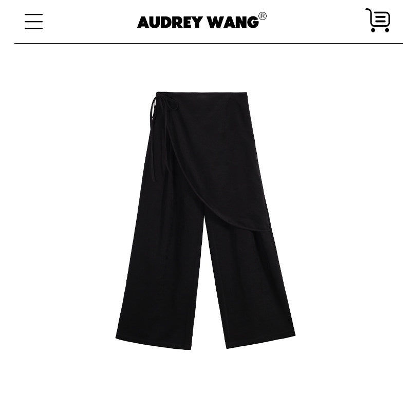 audreyyang_Comfort_Stretch_Asymmetric_Minimalist_High_Waist_Loose_Fit_Women_Straight_Pants_MISSTT