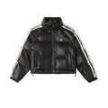 ikyou_Thick_Pu_Leather_Short_Zip_Stand_Collar_Straight_Commuter_Black_Puffer_Jackets_MISSTT