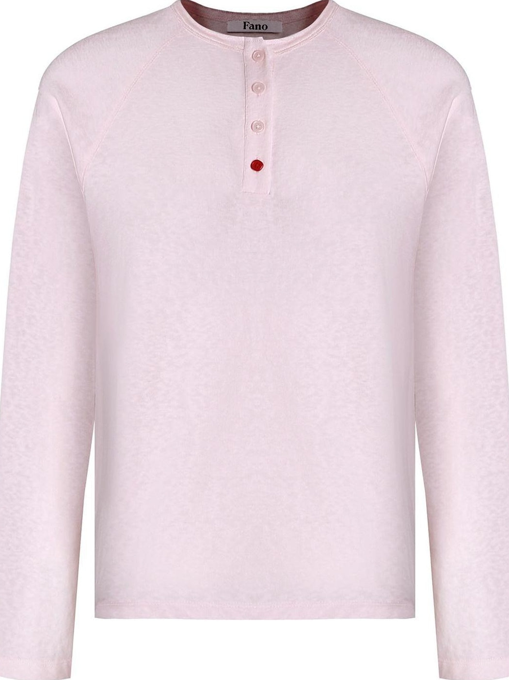 fano Breathable Cotton Blend V-neck Loose Fit Women Casual Long Sleeve T-Shirts