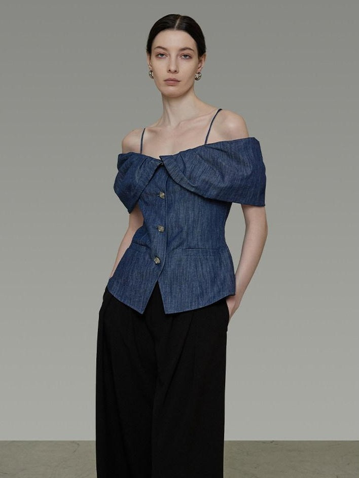 unspoken Uv Protection Cotton Hemp Slim Fit Boat Neck Minimalist Work Women Blouses