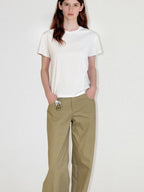 fano Moisture Wicking Slim Fit Crew Neck Women Cross Print Short Sleeve T-Shirts