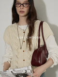 Lofi_choose_Versatile_Openwork_Short_Round_Neck_Office_Knit_Women_Ivory_Acrylic_Cardigans_MISSTT