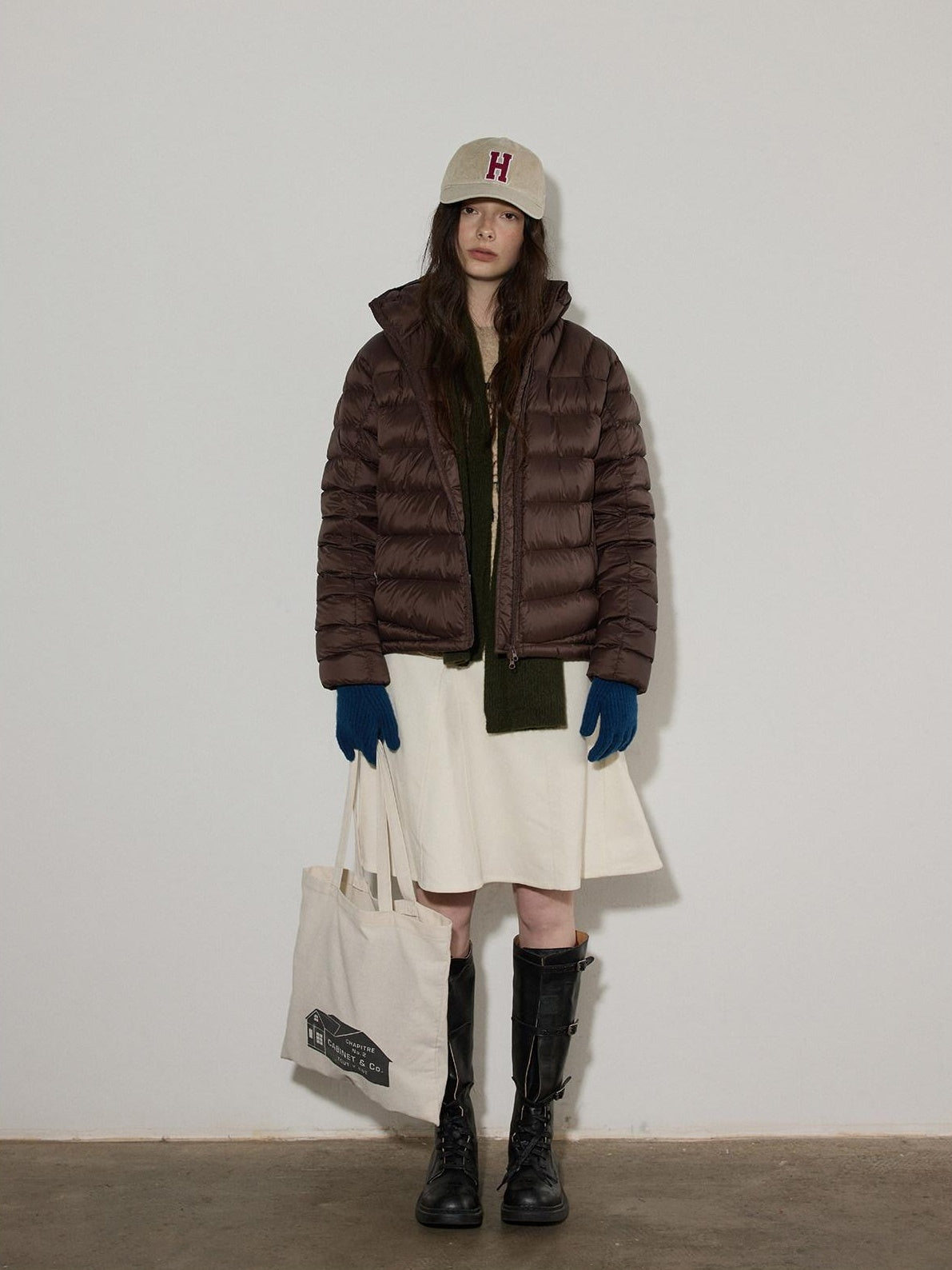Lofi choose 90 Percent White Duck Down Thick Warm Loose Commuter Hooded Zipper Down Jackets
