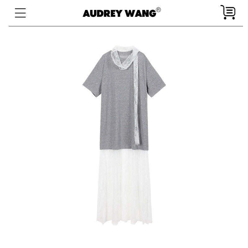 audreyyang_Stretchy_Polyester_Blend_Patchwork_H_Silhouette_Casual_Women_Midi_Dresses_MISSTT