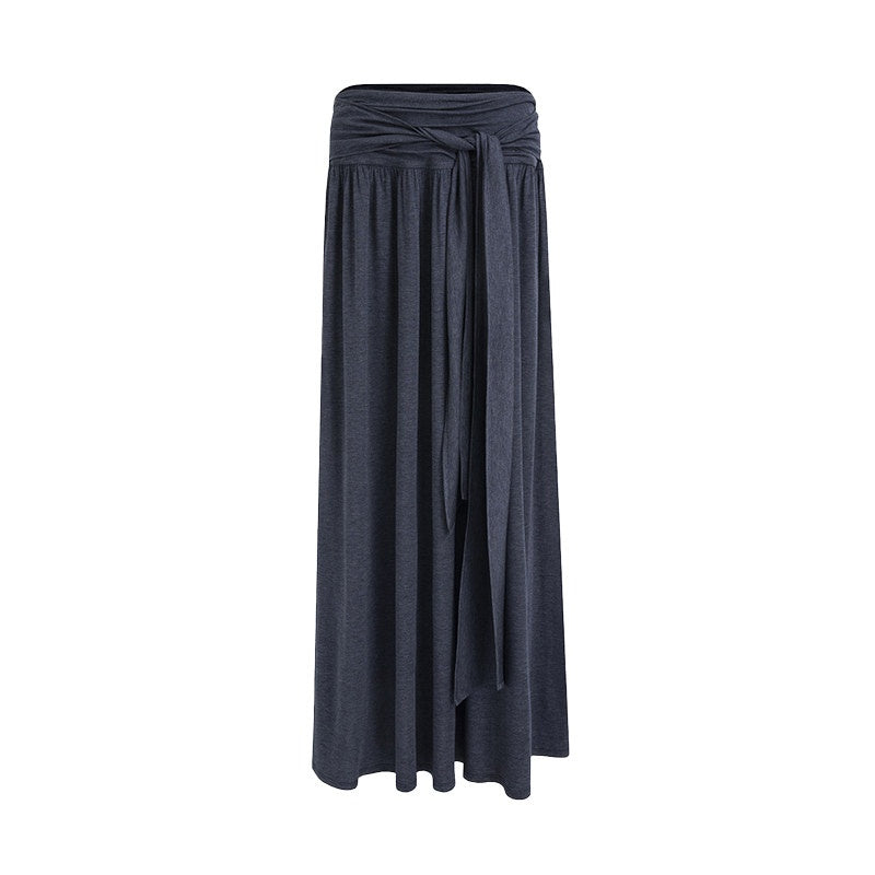 unspoken_Lyocell_Blend_V-neck_Slim_Fit_Minimal_Workwear_Women_Solid_Color_Maxi_Dresses_MISSTT