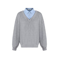 fano_Soft_Cotton_Blend_Colorblock_Polo_Collar_Loose_Knit_Pullover_Women_Sweaters_MISSTT