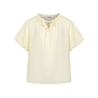fano_Yellow_Tie_Front_Viscose_Linen_Blend_Relaxed_Korean_Short_Sleeve_Women_Blouses_MISSTT