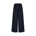 unspoken_Breathable_Soft_Cotton_Minimal_Mid_Rise_Drawstring_Navy_Women_Wide_Leg_Pants_MISSTT