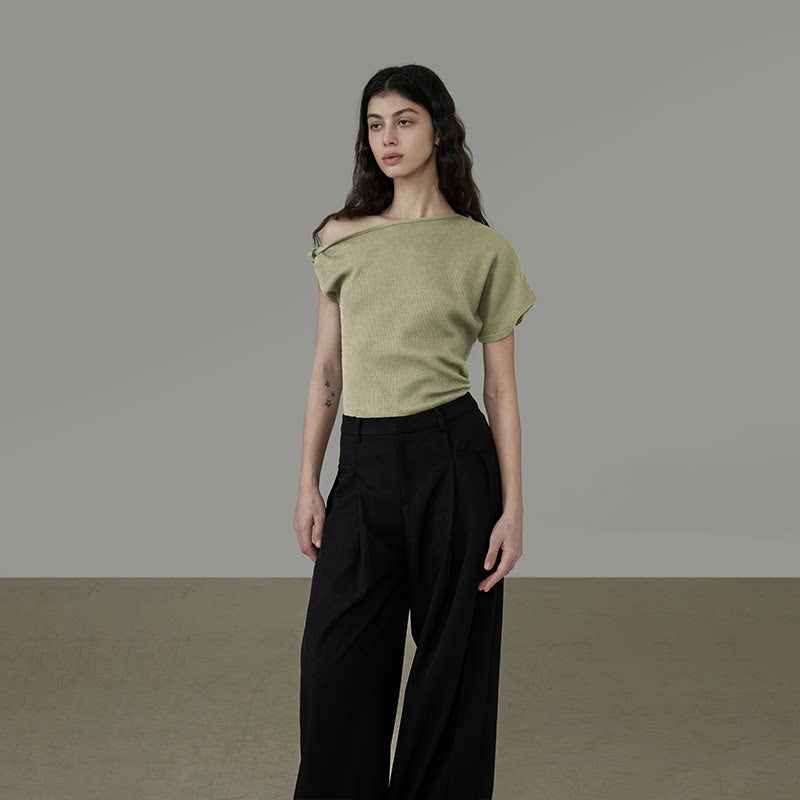 unspoken_Cooling_Asymmetric_Slim_Work_Women_One_Shoulder_Cropped_Off_Shoulder_Crop_Tops_MISSTT