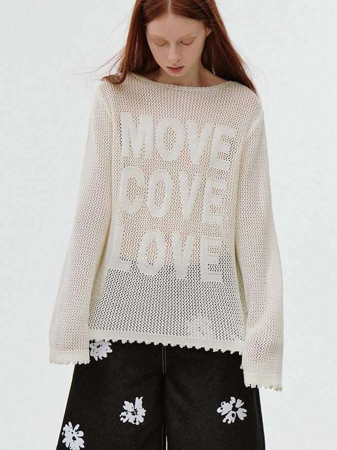 fano Lyocell Blend Loose Korean Commuter Crew Neck Letter Print Long Sleeve T-Shirts