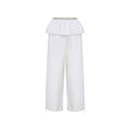 fano_Pure_Cotton_Elastic_Waist_Loose_Korean_Office_Natural_Waist_White_Straight_Pants_MISSTT
