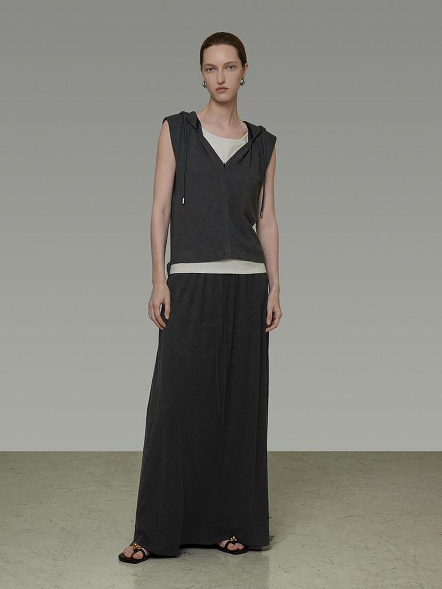 unspoken Soft Viscose Short Sleeve Hooded Casual Long Pants Top & Pants Sets
