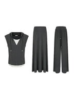 unspoken Soft Viscose Short Sleeve Hooded Casual Long Pants Top & Pants Sets